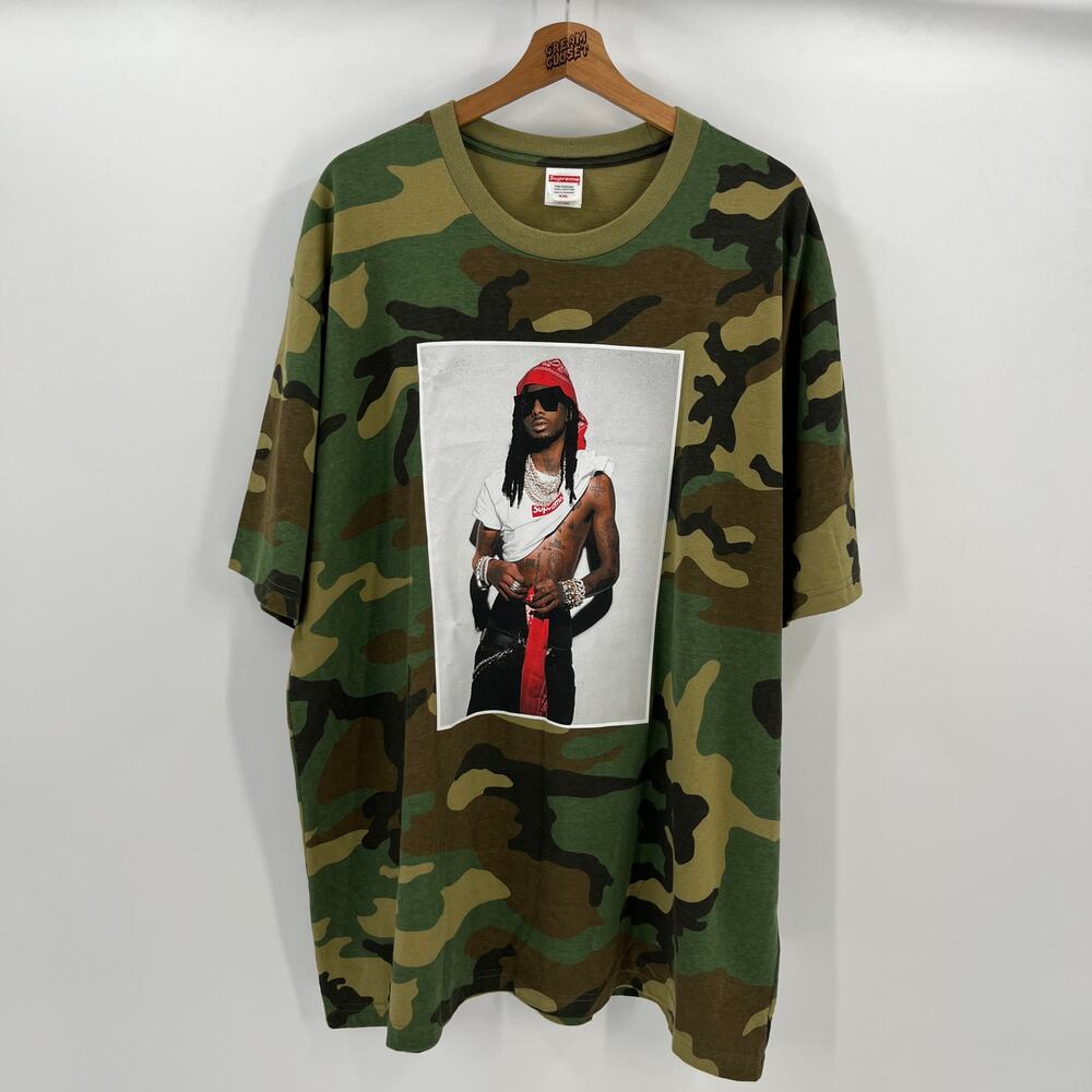 FW25 2025 Supreme NYC Playboi Carti Photo Tee in Camo XXL